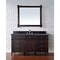 James Martin Vanities Brittany 60in Single Vanity, Burnished Mahogany w/ 3 CM Charcoal Soapstone Quartz Top 650-V60S-BNM-3CSP - alternate 5